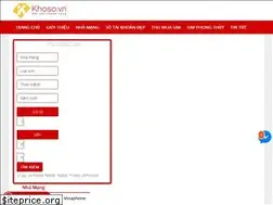 Sites similar to khoso.vn