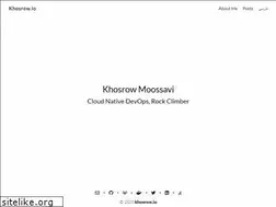 Sites similar to khosrow.io
