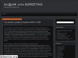Sites similar to khr0x40sh.wordpress.com