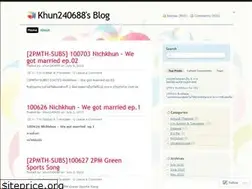 Sites similar to khun240688.wordpress.com