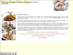 Sites similar to khunkaythaicafe.com