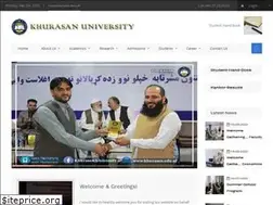 Sites similar to khurasan.edu.af