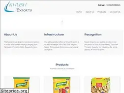 Sites similar to khushexports.com