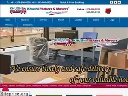 Sites similar to khushipackersmovers.com