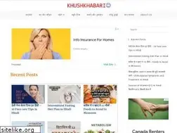 Sites similar to khushkhabari.in