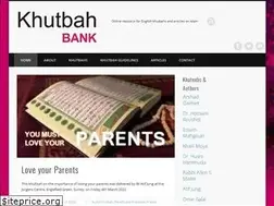 Sites similar to khutbahbank.org.uk