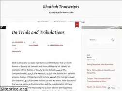 Sites similar to khutbahs.wordpress.com