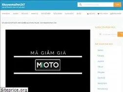 Sites similar to khuyenmaihot247.com