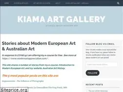 Sites similar to kiamaartgallery.wordpress.com