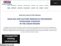 Sites similar to kianjoocan.com.my