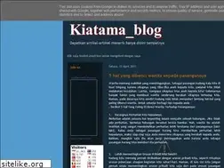 Sites similar to kiatama.blogspot.com