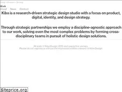 Sites similar to kiba.design