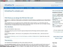 Sites similar to kicadhowto.wikidot.com