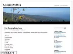 Sites similar to kicaugenit.wordpress.com