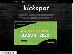 Sites similar to kick-spot.com