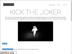 Sites similar to kick-the-joker.de