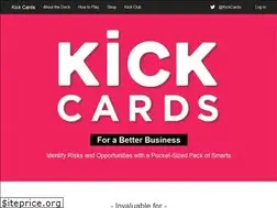 Sites similar to kick.cards
