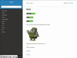 Sites similar to kick.readthedocs.io