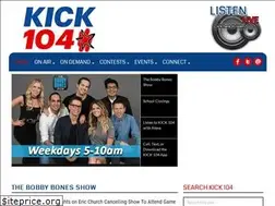 Sites similar to kick104.com