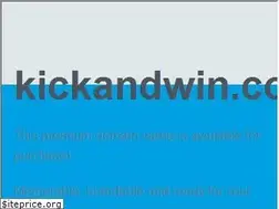 Sites similar to kickandwin.com