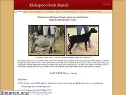 Sites similar to kickapoocreek.net