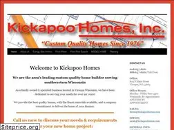 Sites similar to kickapoohomes.com