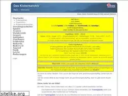 Sites similar to kickersarchiv.de