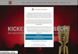 Sites similar to kickersmuseum.de