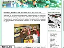 Sites similar to kickertische.org