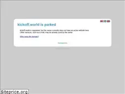 Sites similar to kickoff.world
