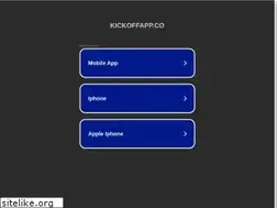 Sites similar to kickoffapp.co