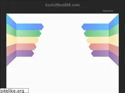 Sites similar to kickoffbet989.com