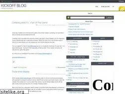 Sites similar to kickoffnewsletter.blogspot.com