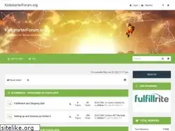 Sites similar to kickstarterforum.org