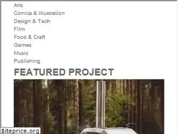 Sites similar to kickstarterprojects.com
