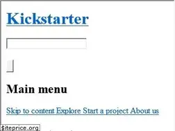 Sites similar to kickstater.com