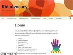 Sites similar to kidadvocacy.com