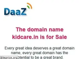 Sites similar to kidcare.in