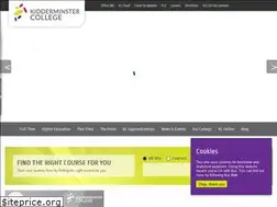 Sites similar to kidderminster.ac.uk