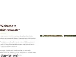Sites similar to kidderminstertowncouncil.gov.uk
