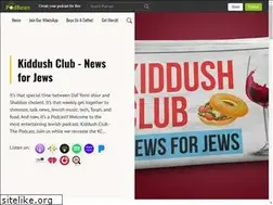 Sites similar to kiddushclubpodcast.com