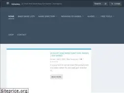 Sites similar to kidnames.org