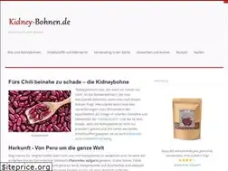 Sites similar to kidney-bohnen.de