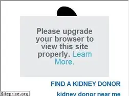 Sites similar to kidney-donor-near-me.mystrikingly.com
