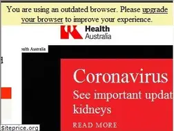 Sites similar to kidney.org.au