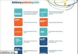 Sites similar to kidneypatientguide.org.uk