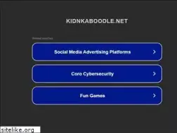 Sites similar to kidnkaboodle.net