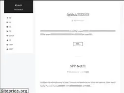 Sites similar to kidozh.github.io