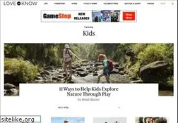 Sites similar to kids.lovetoknow.com