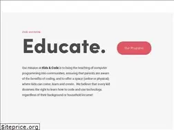 Sites similar to kidsandcode.org